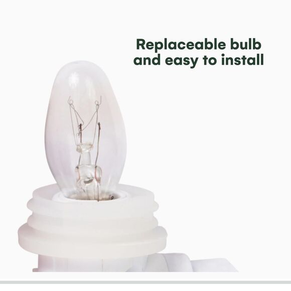 Wax Warmer Cream Plug In Scented Home Fragrance Essential Oils Melts Night Light - Picture 7 of 7